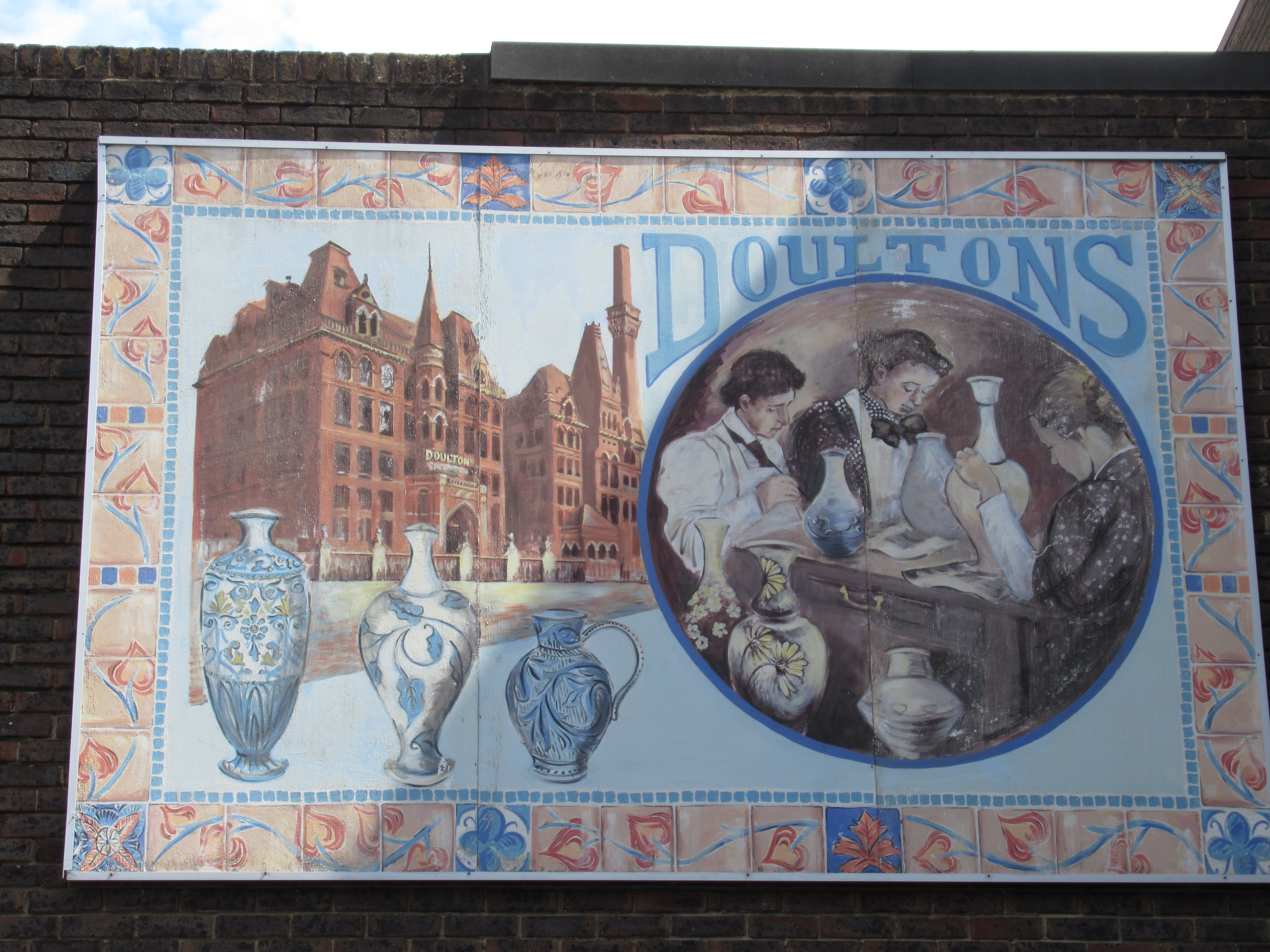 9. Mural on Lambeth Walk
