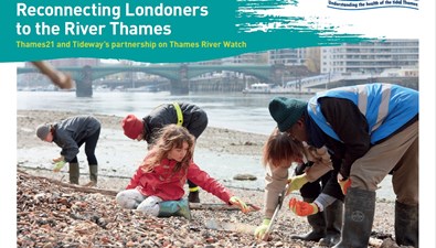 New report reveals incredible impact of Tideway's partnership with charity, Thames21