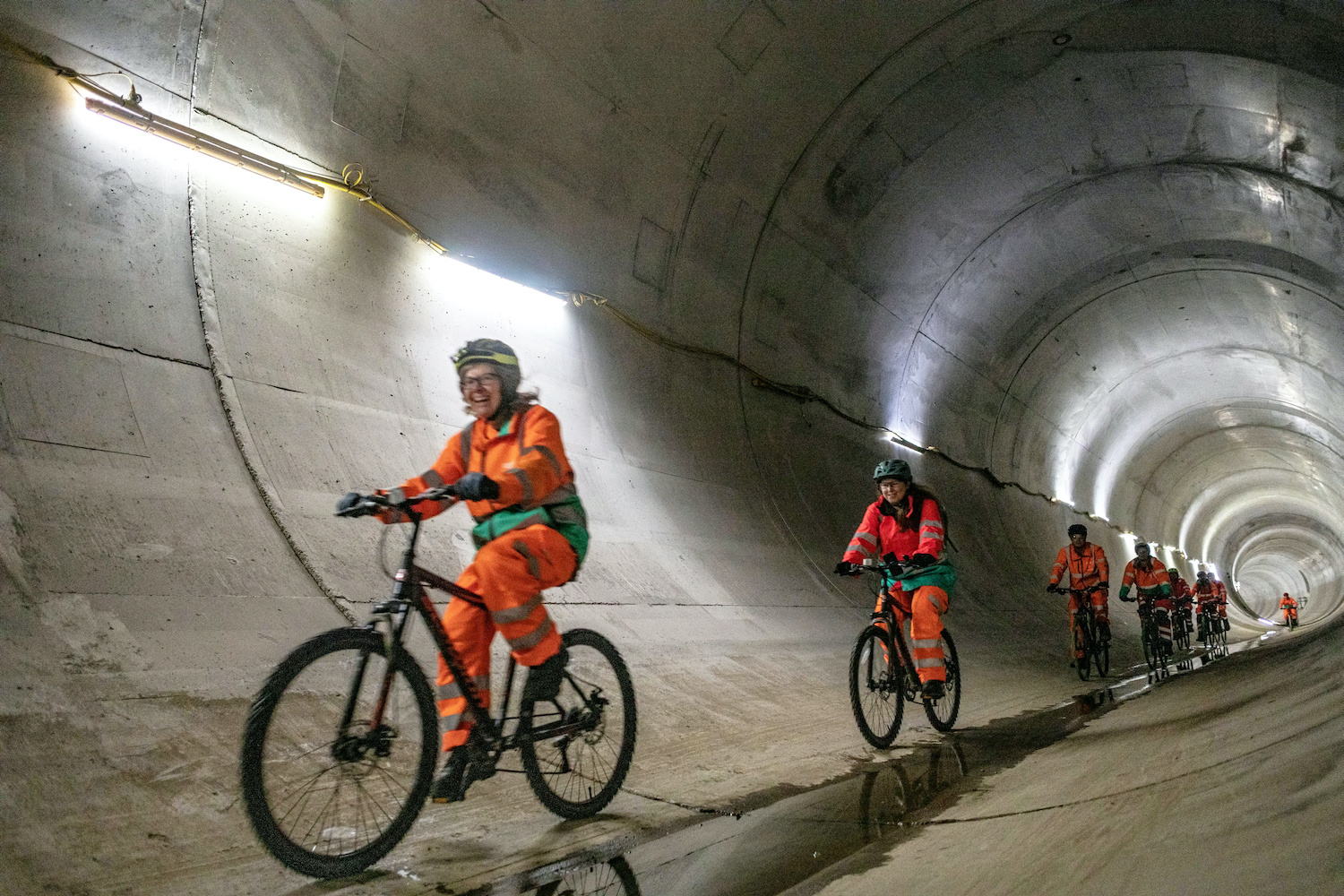 London's 'deepest ever bike ride' raises over £1,500 in charity raffle